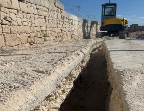 Electricity Network Reinforcement Works in Triq il-Ħwawar